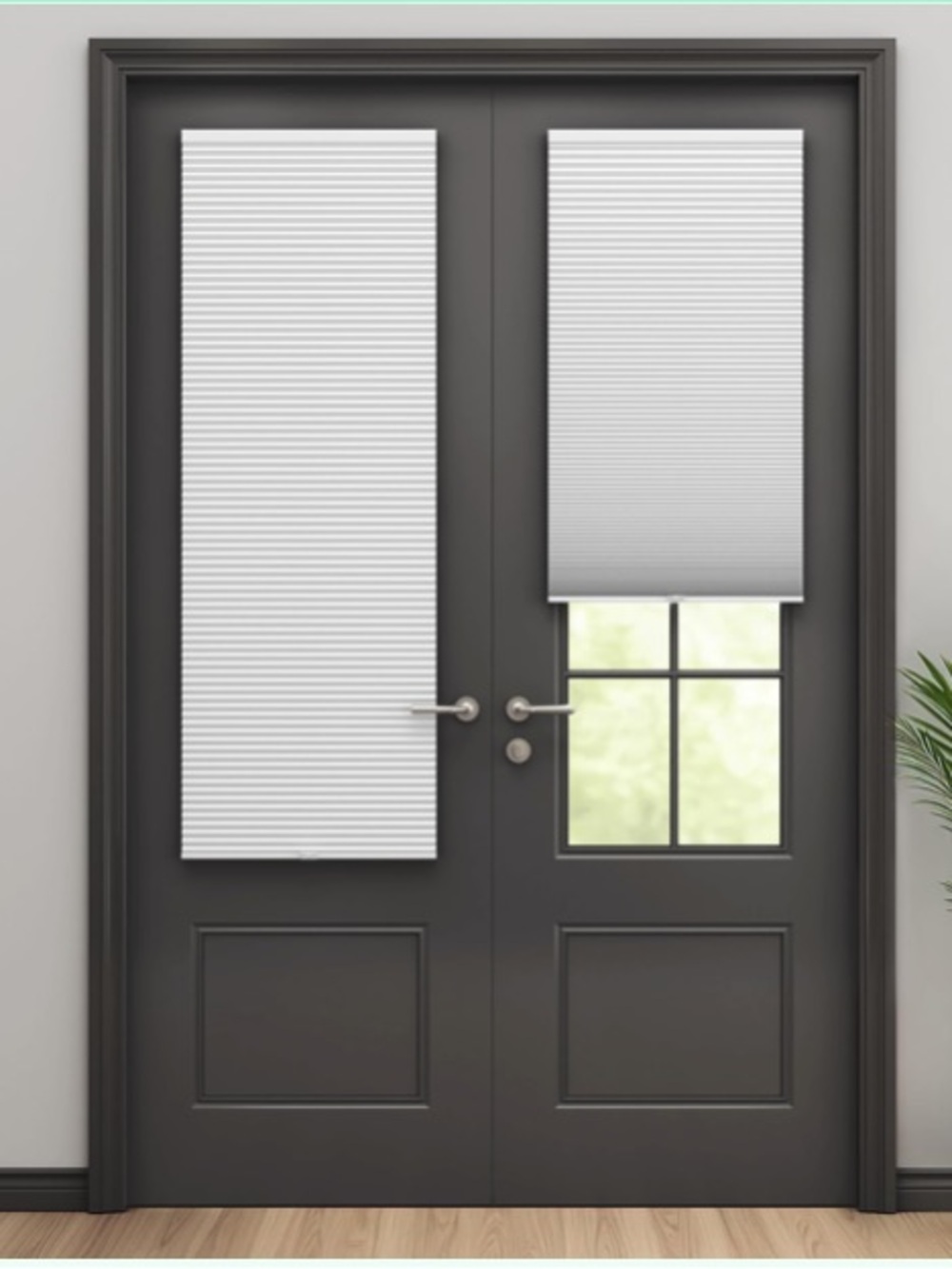 Cordless Cellular Shades 12”W 70”H - WHITE